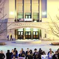 DREAM SUPPORTERS - Supporters of the Dream Act gather in front of the Arkansas Union on Thursday at ...