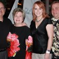 Philip and Beach Ball Chairwoman and Arts Center of the Ozarks board member Mary Ann Taldo, from lef...