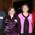 Life Styles Inc. Executive Director Carol Hart, from right, stands with Celebration Luncheon keynote...