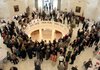 Candidates for state and federal offices line up in the Capitol rotunda in Little Rock to file for office Monday, opening day of the filing period.