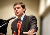 Lt. Gov. Bill Halter answers lottery questions in Little Rock in 2009. Halter will challenge incumbent Sen. Blanche LIncon for the Democratic nomination.