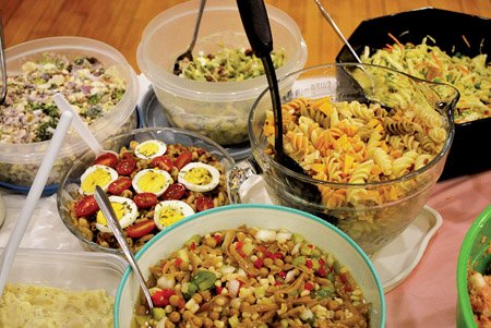 a-variety-of-salads-await-the-members-of-st-marys-wellness-fitness-center-during-the-annual-salad-fest