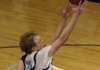 STAFF PHOTO ANTHONY REYES 
Springdale Har-Ber’s Chris Bayles shoots against Springdale in the second half Friday at Springdale Har-Ber.