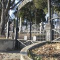 An ornate gate, above, marks an entrance to Van Buren’s historic Fairview Cemetery. In “Silent Story...