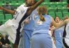 Fayetteville’s Sydney Conley stretches for a rebound during the Lady Bulldogs’ Class 7A State Tournament game against Fort Smith Southside on Thursday in Van Buren.