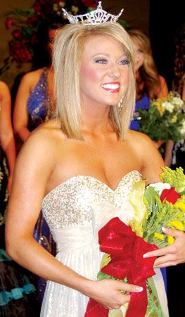 Lindsey Ahrens of Russellville was crowned Miss Tech 2010 at the 55th annual Miss Arkansas Tech University Scholarship Pageant.