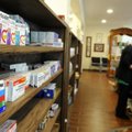 COUNTER CONUNDRUM - Boxes of cold medicine containing pseudoephedrine are kept behind a counter at L...