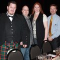 Scotch Master Robert Sickler, from left, is joined by Paul and Kim Crawford and Rod Garrison at the ...