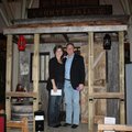 Holly and Washington County Sheriff Tim Helder stand on the porch of the “Sheriff’s Office” playhous...