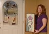 Cutting Edge Glass artist Beth Erbe tells why she loves to be anywhere looking at her stained glass creations.
