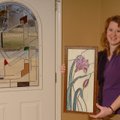 Cutting Edge Glass artist Beth Erbe tells why she loves to be anywhere looking at her stained glass ...