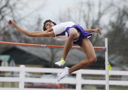 Fayetteville’s Tevin Whitney competes in ...