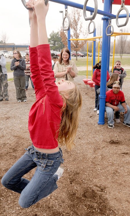 Kelly Fields, a fifth-grader at ...