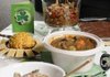 Some newspaper staff members opted to enjoy a potluck meal last week in honor of the upcoming St. Patrick’s Day holiday. Pictured, from bottom, are Broccoli Salad, Hearty Irish Beef Stew, Neiman-Marcus Spread, Million Dollar Marinated Salad and Eclair Cake.