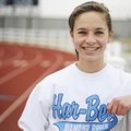 Har-Ber High School’s Valerie Reina hopes her focus on the season helps her produce results on April...