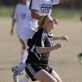 Bentonville’s Rylea Wallace, top, battles with Fort Smith Northside’s Libby Fulmer for the ball duri...