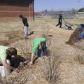 Greenland High School students from left, Bret Arnold, Dustin Oakes, Evan Johnson, Ryan DuChanois an...