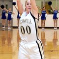  Bentonville guard Montana Lewis hits a free throw during a Feb. 2 game against Rogers High in Bento...