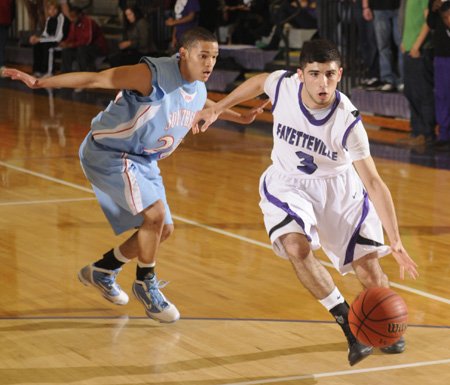 Fayetteville’s Kikko Haydar drives to ...