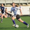  Fayetteville junior Casey O’Brien redirects the ball during the second half of the Lady Bulldogs’ 4...