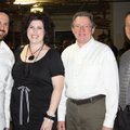  Art Experience committee members Patrick and Tammy Varney, from left, Lee Magnuson and Ken Radecki ...