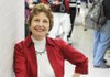  Connie Williams stands for a portrait in the halls of Springdale High School on March 1. Williams has been a guidance counselor for 38 years.
