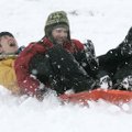  Arkansas Democrat-Gazette/DAVID GOTTSCHALK

Husband and wife Stan Sasser(front) and Snow Winter-S...