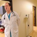 Dr. Mark Miller, owner of TruHealth Family Care in Fayetteville, speaks Monday about his health care...