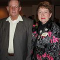  Mike and Doris Cassidy pause for a photo Monday evening at the Women’s History Month banquet.