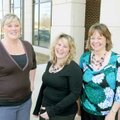  Tina Faulkner, from left, and Heather Kolinski from PepsiCo will help host “A View From the Top” in...