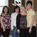  Single Parent Scholarship Fund of Northwest Arkansas Executive Director Jodi Dilday, second from ri...