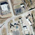This map, created using Google Earth, shows the approximate path of the Toyota Corolla that veered o...