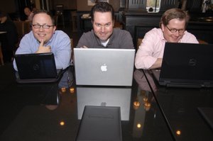 Jason Tolbert, David Kinkade and Blake Rutherford run Arkansas-centric, political blogs.