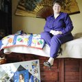  Merry Dye sits Tuesday in the room of her daughter, Mariah West, who was involved in a car accident...