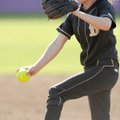 Bentonville’s Kaisha Arnold delivers a pitch during the third inning against Fayetteville on Tuesday...