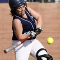 Springdale Har-Ber’s Miranda Watkins swings for a hit during Thursday’s game against Rogers High at ...