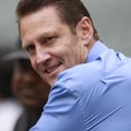 In this April 24, 2009, file photo, Colorado Rockies president Keli McGregor looks on before the Roc...