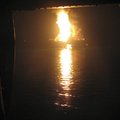 In this photo released by the U.S. Coast Guard, a fire aboard the mobile offshore drilling unit Deep...