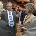 SCHOLARSHIP GALA - Bob Burns, second from left, founding president of NorthWest Arkansas Community C...