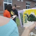 CLAY CREATION - A student from Laura Waters’ advanced ceramics class at Heritage High School in Roge...
