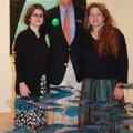  “Beyond Sublime: Changing Nature” curator Andrea Packard, from left, Walton Arts Center President a...