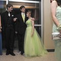 Kenzie Swank, from left, Garrison Snell, James Osthoff and Crystal Skahan talk Saturday during the B...
