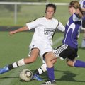Tayler Estrada of Bentonville, left, was selected by U.S. Youth Soccer for its Olympic Development P...