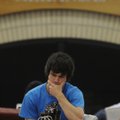 DEAD DAYS - Alex Tice studies Thursday for a final in molecular phylogenetics at the Arkansas Union ...