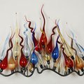 Glass works by Ed Pennebaker will be featured at the Fayetteville Underground through May. New exhib...