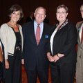 Representing Arvest, an NWACC Quality of Life honoree, are David and Deb Short, from right, Scott Gr...
