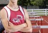 Springdale High’s Treavor Peacock won the 300-meter hurdles in the Class 7A State Track and Field Meet in Fayetteville on Thursday.