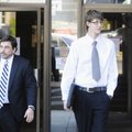 Billy Wolfe, right, walks from the Federal Courthouse on Wednesday with his lawyer, West Doss, in Fa...