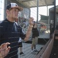  Payton Kilgore, a Heritage High School senior, watches Thursday as the War Eagles host the Rogers H...