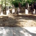 Native stones pulled from the Boston Mountains were used to construct A Place Where They Cried, a sc...